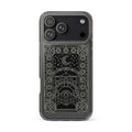 Scheherazade Clear Phone Case- Black