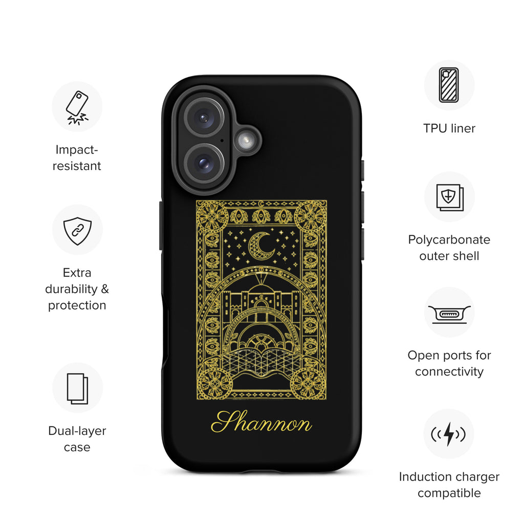 Scheherazade Phone Case- Black