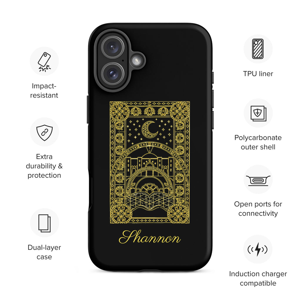 Scheherazade Phone Case- Teal